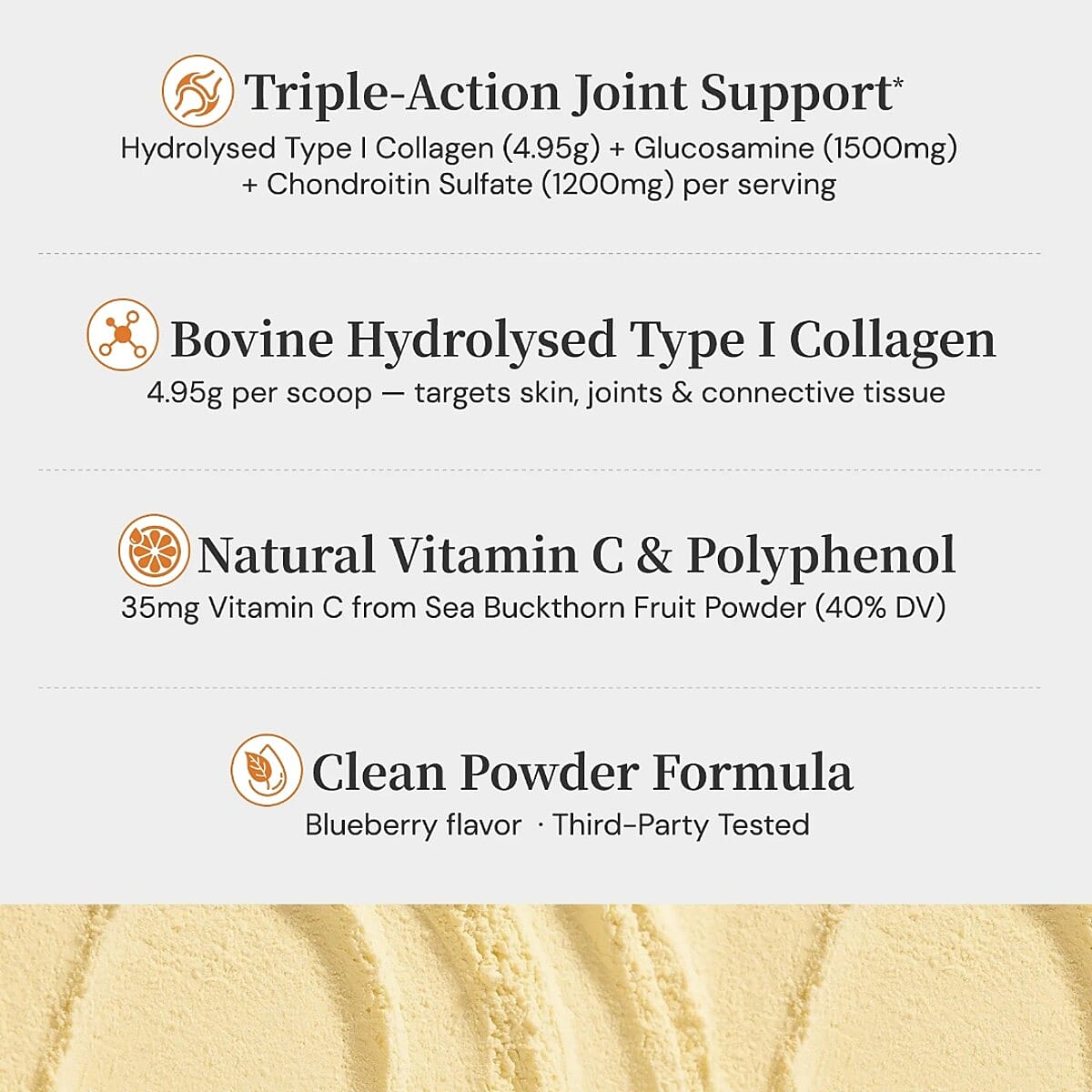 Orofill Collagen Activator Collagen & Sea Buckthorn Fruit Dietary Supplement (10.58oz)