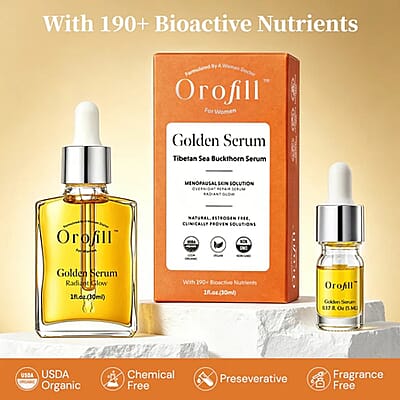 Orofill Golden Serum Tibetan Sea Buckthorn Overnight Repair Serum (1oz)