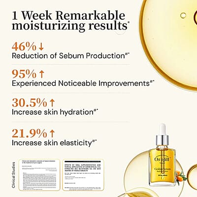 Orofill Golden Serum Tibetan Sea Buckthorn Overnight Repair Serum (1oz)
