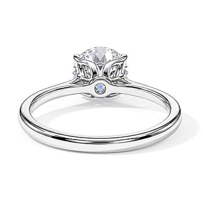 Luxuriant Lab Grown Diamond E-F VS 2.00 ctw Ring in 14K White Gold (Size  5.0)