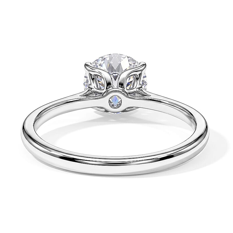 Luxuriant Lab Grown Diamond E-F VS 2.00 ctw Ring in 14K White Gold (Size  5.0)