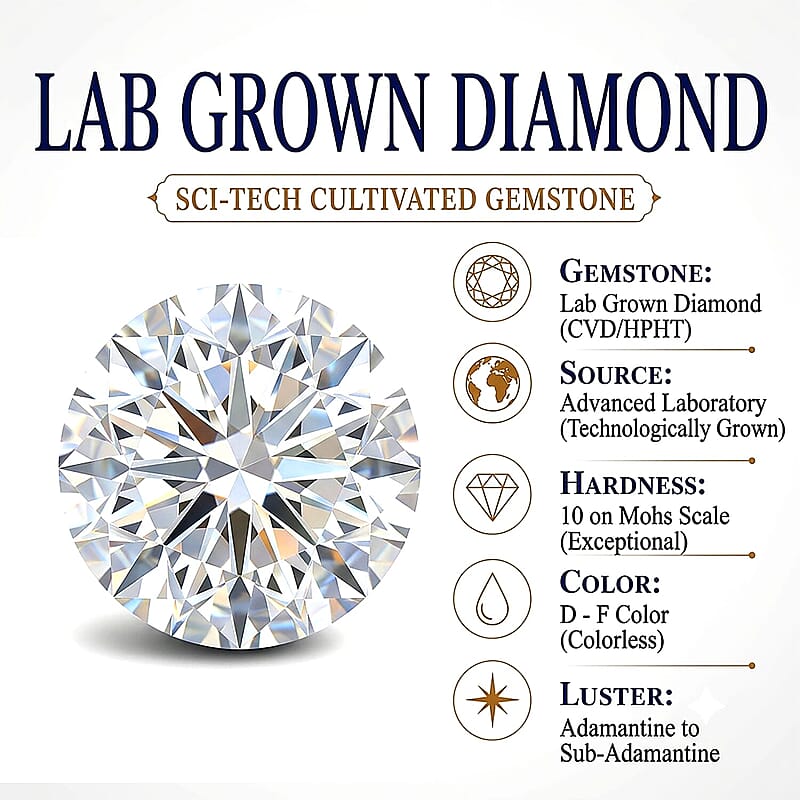 Luxuriant Lab Grown Diamond E-F VS 2.00 ctw Ring in 14K White Gold (Size  5.0)