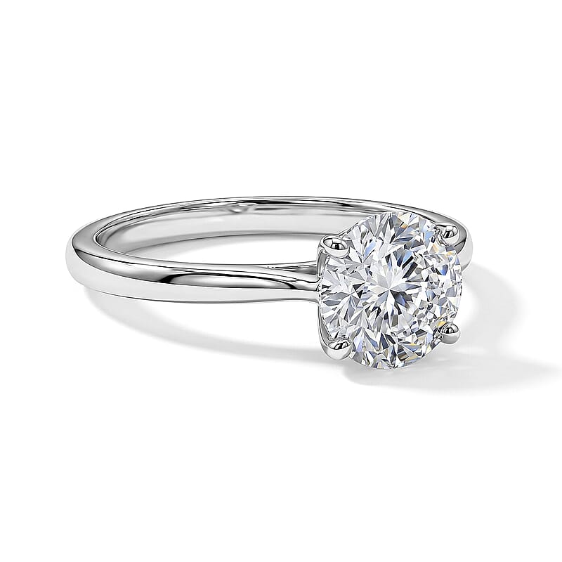 Luxuriant Lab Grown Diamond E-F VS 2.00 ctw Ring in 14K White Gold (Size  7.0)