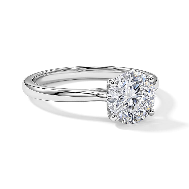 Luxuriant Lab Grown Diamond E-F VS 2.00 ctw Ring in 14K White Gold (Size  8.0)
