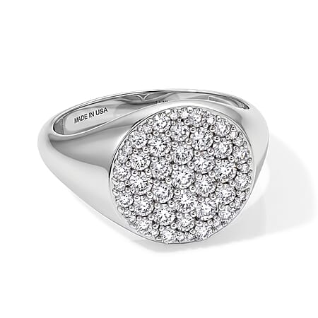 Rhodium Over Sterling Silver / 10 - Product card gallery slide 1 (15397092426041)