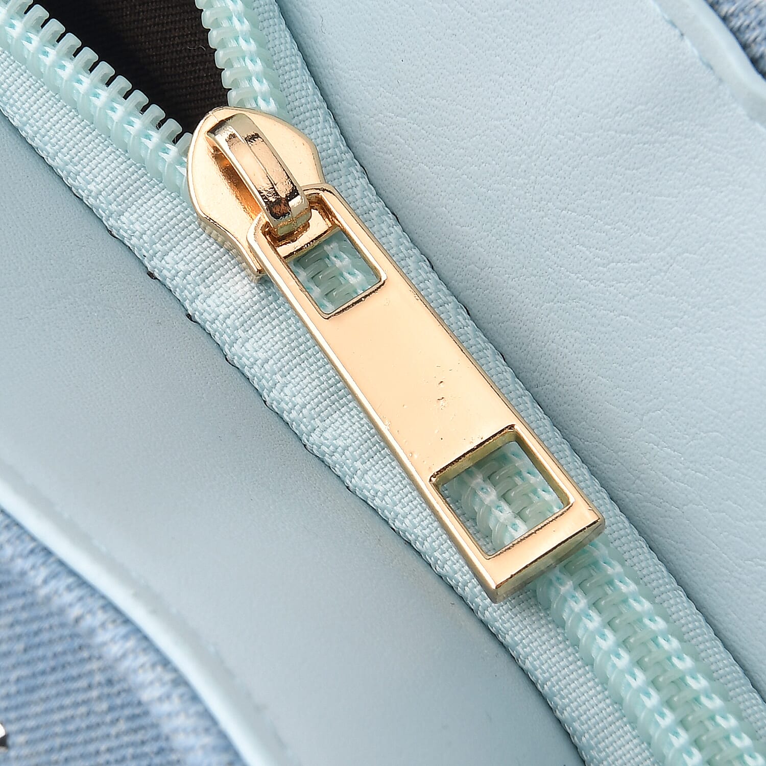 La Marey Light Blue Denim Tote Bag