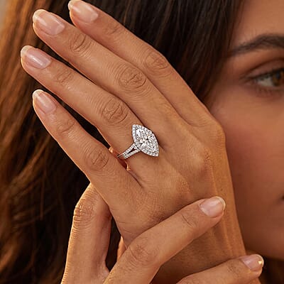 IGI Certified Luxuriant Lab Grown Diamond G VS 3.50 ctw Ring in 950 Platinum (Size  5.0)  7.15 Grams
