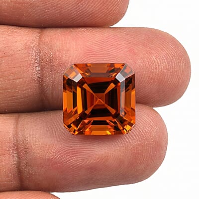 Asscher Cut AAAA Brazilian Citrine (Sqr 12 mm) 7.00 ctw
