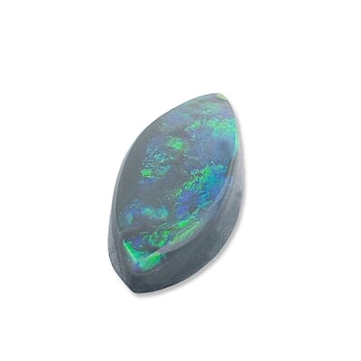 Gem Hunter Collection Certified and Appraised AAAA Natural Australian Black Ridge Opal (Fancy Free Size) 1.00 ctw