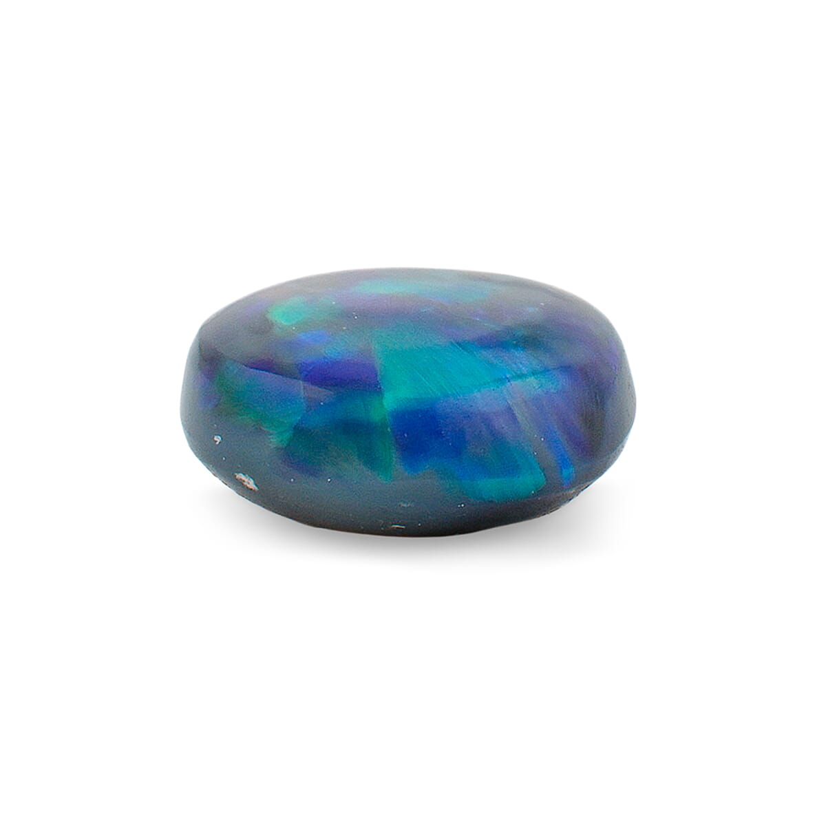 Certified and Appraised AAAA Natural Australian Black Ridge Opal (Pear Free Size) 1.00 ctw image number 2