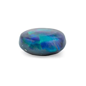 Certified and Appraised AAAA Natural Australian Black Ridge Opal (Pear Free Size) 1.00 ctw