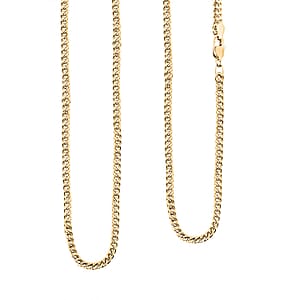 2.5mm Franco Chain Necklace in 10K Yellow Gold 5.50 Grams 20 Inches 