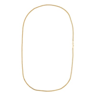 2.5mm Franco Chain Necklace in 10K Yellow Gold 6.0 Grams 22 Inches