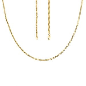 2.5mm Franco Chain Necklace in 10K Yellow Gold 6.40 Grams 24 Inches 