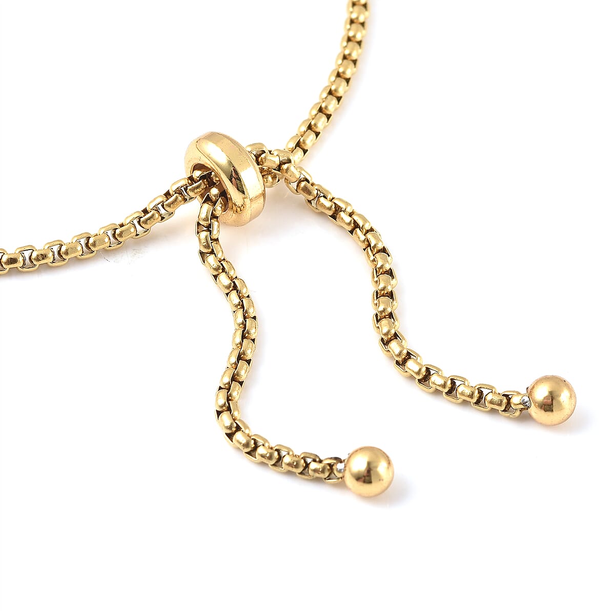 Austrian Crystal Aries Zodiac Constellation Bolo Bracelet Gift Set in ION Plated YG Stainless Steel image number 5