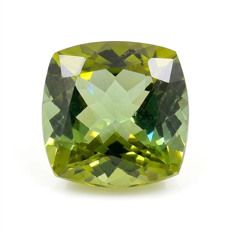AAAA Sapo Green Tourmaline (8 mm) 2.00 ctw