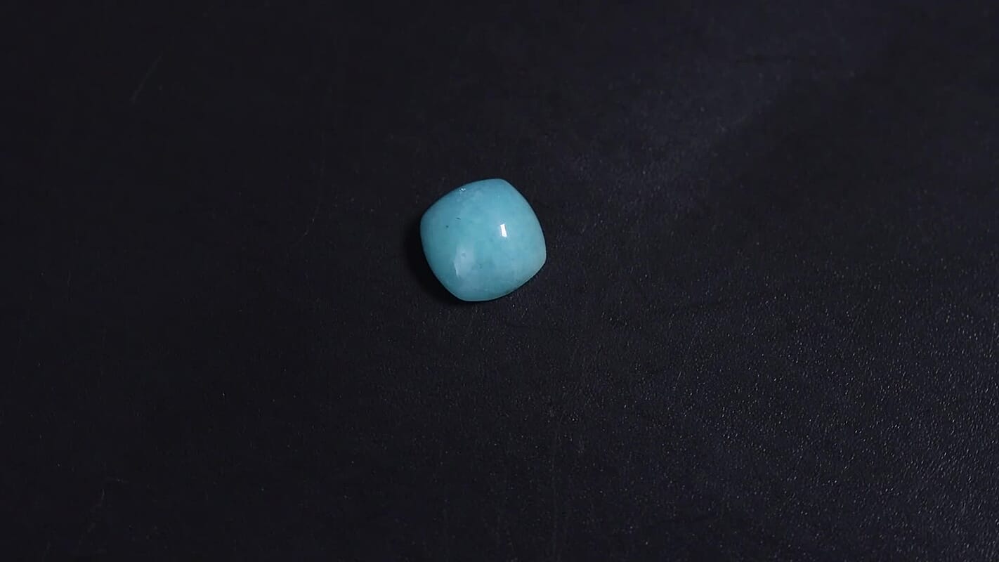 Amazonite (Cush 7x7 mm) 1.35 ctw