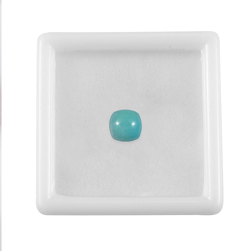Amazonite (Cush 7x7 mm) 1.35 ctw