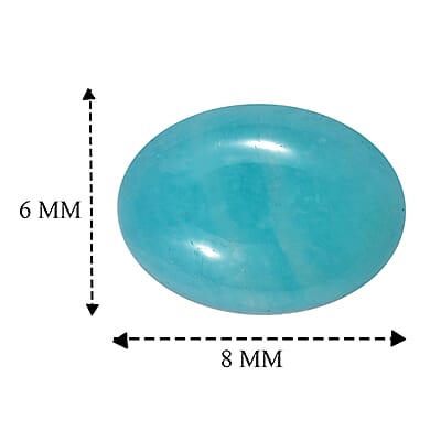 Amazonite (Ovl 8x6 mm) 1.27 ctw