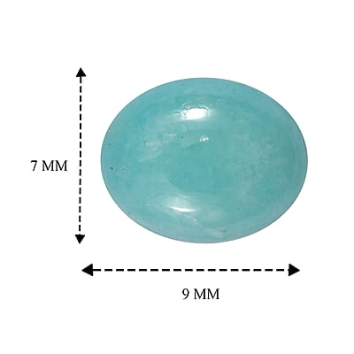 AA Amazonite (Ovl 9x7 mm) 1.73 ctw