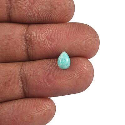 Amazonite Set of 2 (Pear 7x5 mm) 1.38 ctw