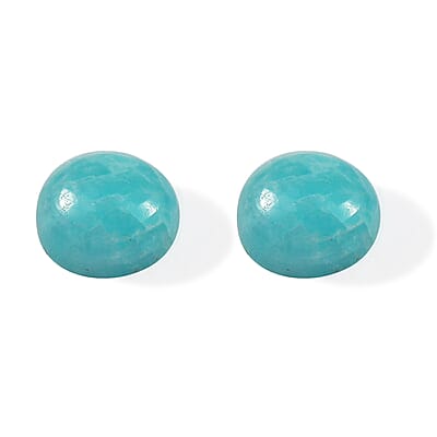 Amazonite Set of 2 (Rnd 5 mm) 0.45 ctw