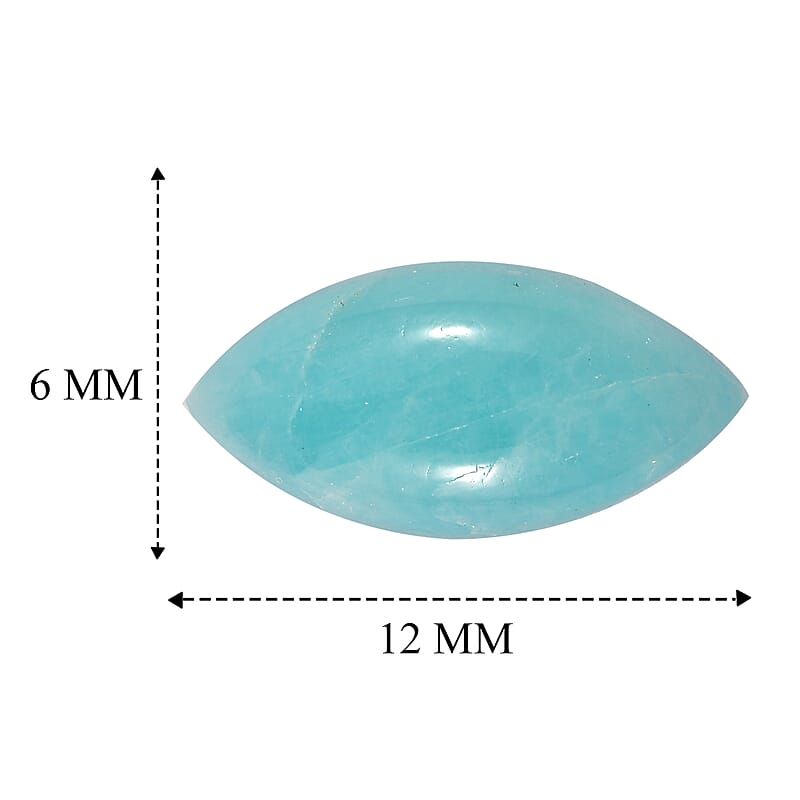 Amazonite (Mrq 12x6 mm) 1.75 ctw