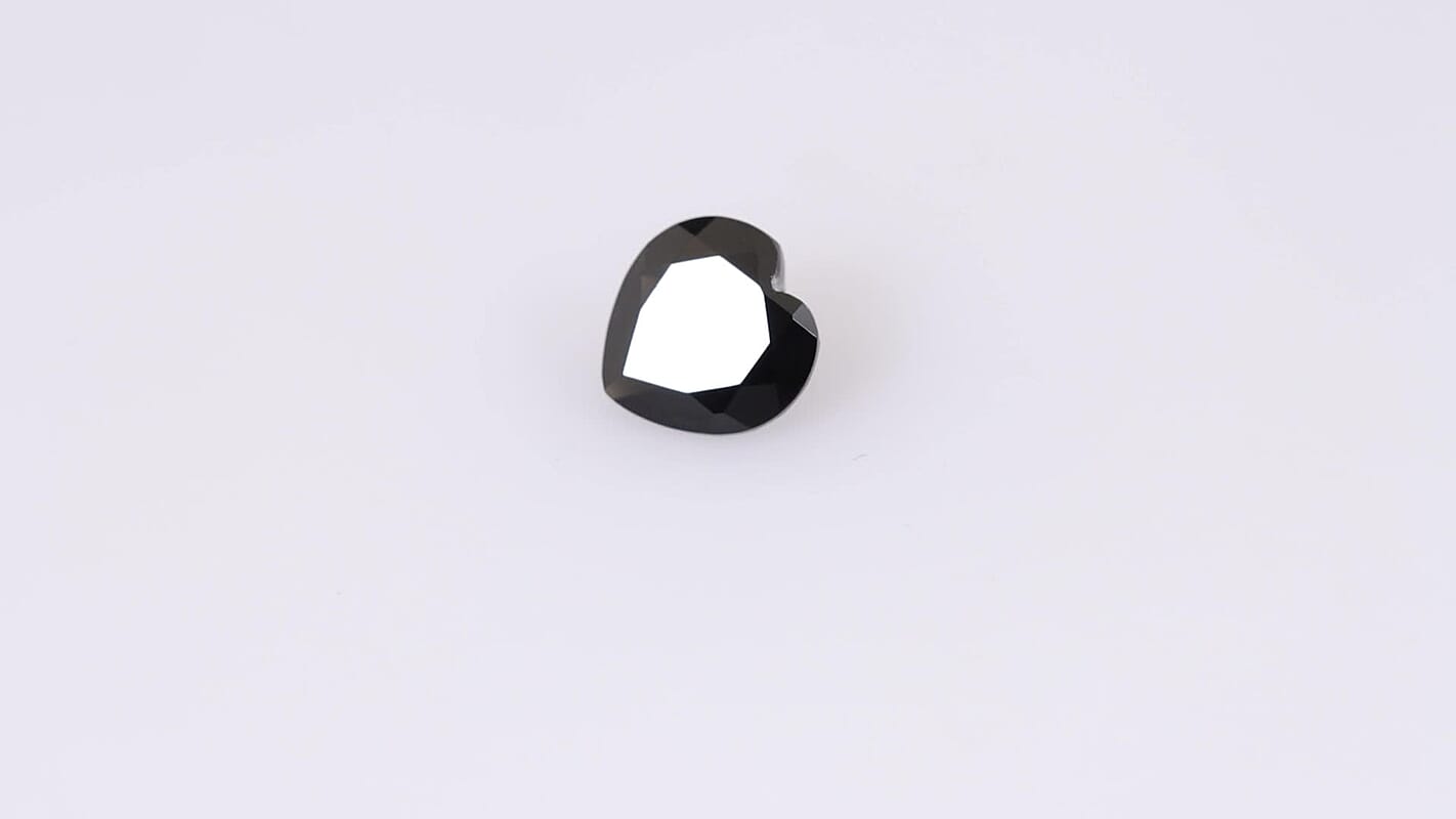 AA Black Obsidian (Hrt 9 mm) 1.87 ctw