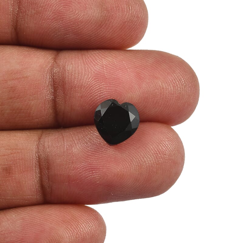 AA Black Obsidian (Hrt 9 mm) 1.87 ctw