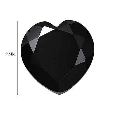 AA Black Obsidian (Hrt 9 mm) 1.87 ctw