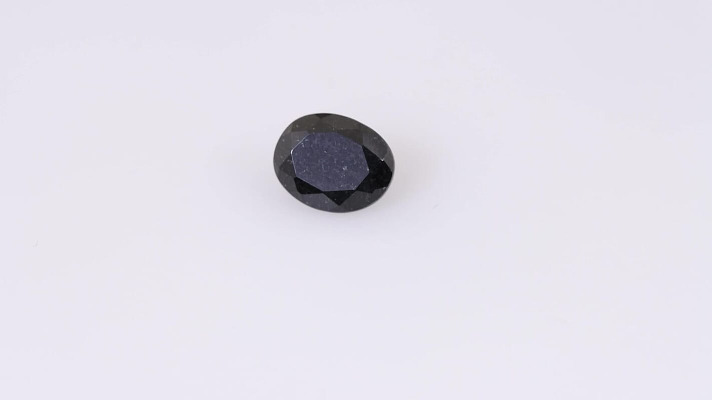 Black Obsidian (Ovl 10x8 mm) 1.77 ctw