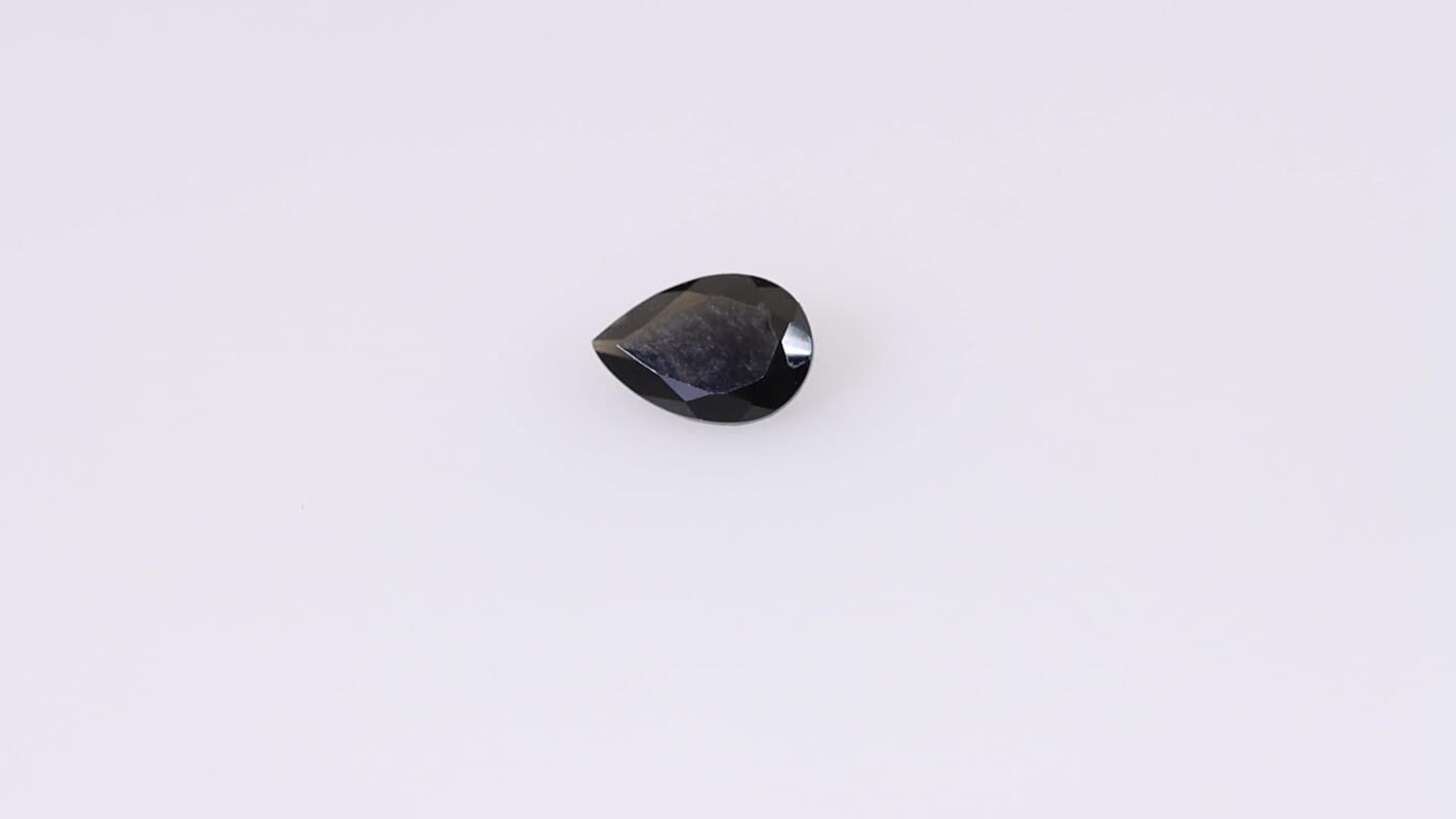 AA Black Obsidian (Pear 9x6 mm) 0.97 ctw