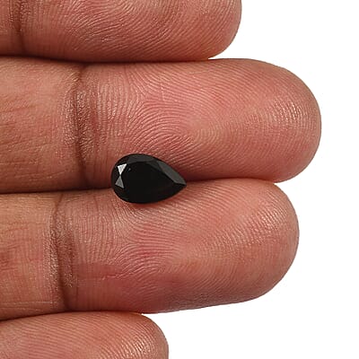 AA Black Onyx Set of 2 (Pear 9x6 mm) 2.01 ctw
