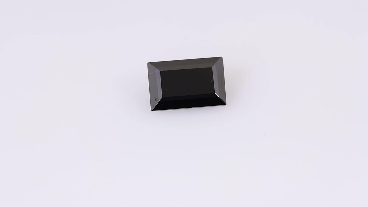 Thai Black Spinel (Bgt 12x8 mm) 4.81 ctw