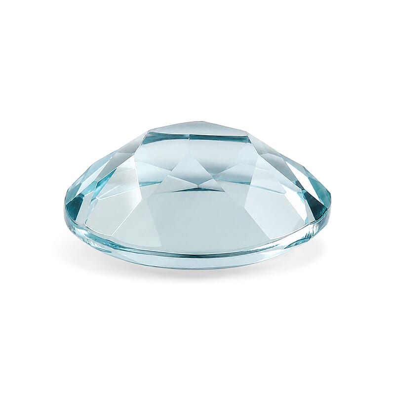 AA Blue Apatite Set of 4 (Ovl 5x4 mm) 1.40 ctw