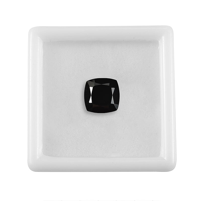 Thai Black Spinel (Cush 10x10 mm) 4.54 ctw