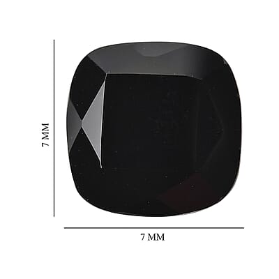 Thai Black Spinel (Cush 7x7 mm) 1.97 ctw