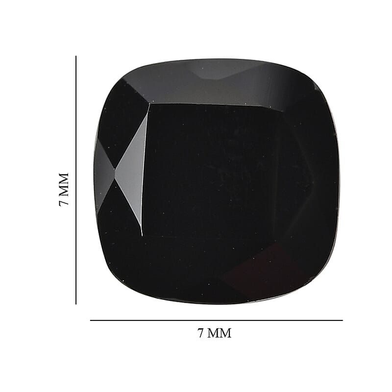 Thai Black Spinel (Cush 7x7 mm) 1.97 ctw