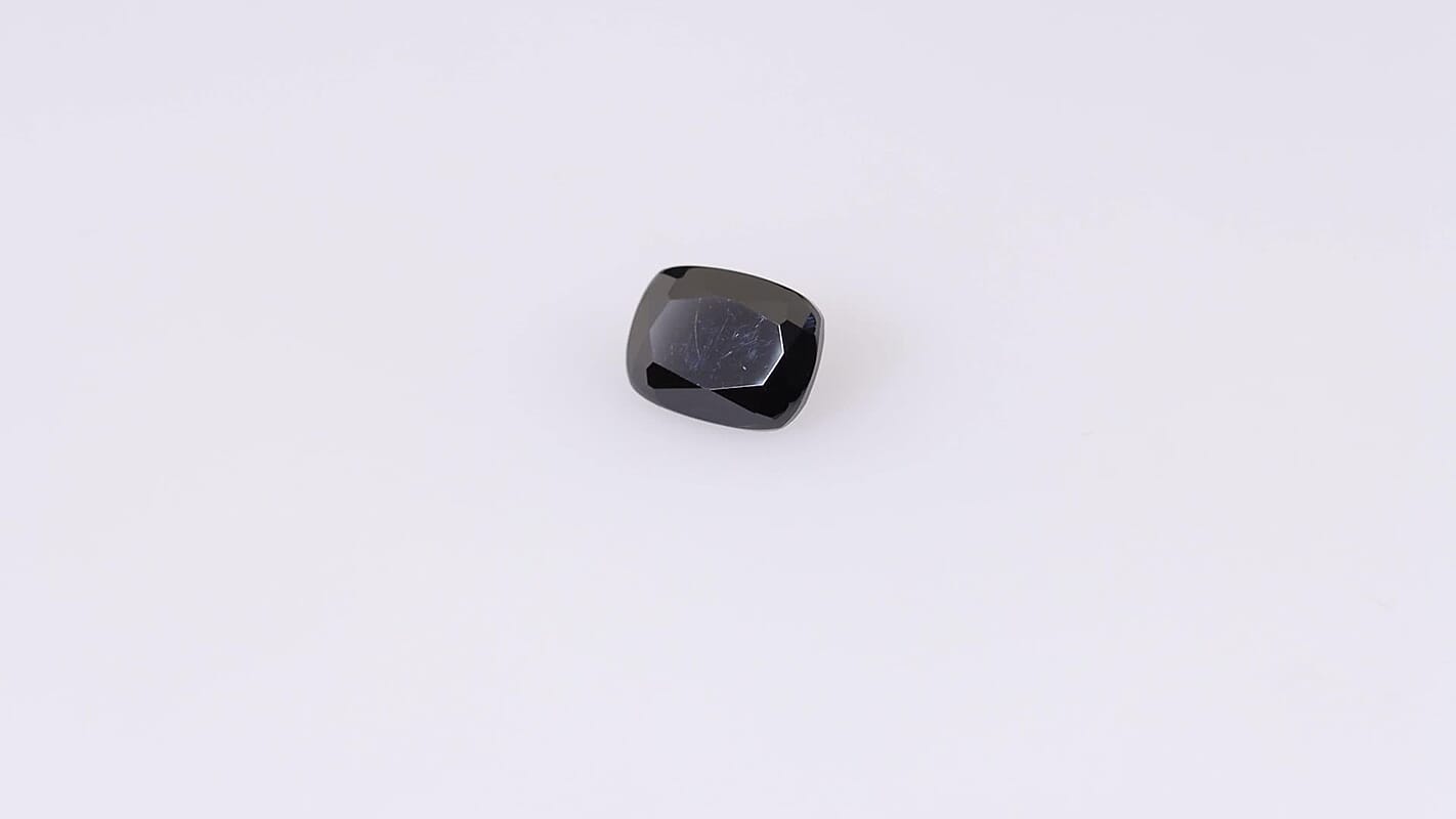 Thai Black Spinel (Cush 8x6 mm) 1.70 ctw