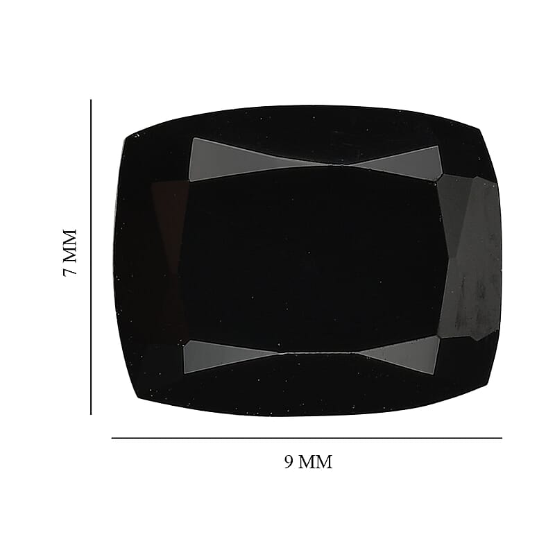 Thai Black Spinel (Cush 9x7 mm) 2.00 ctw