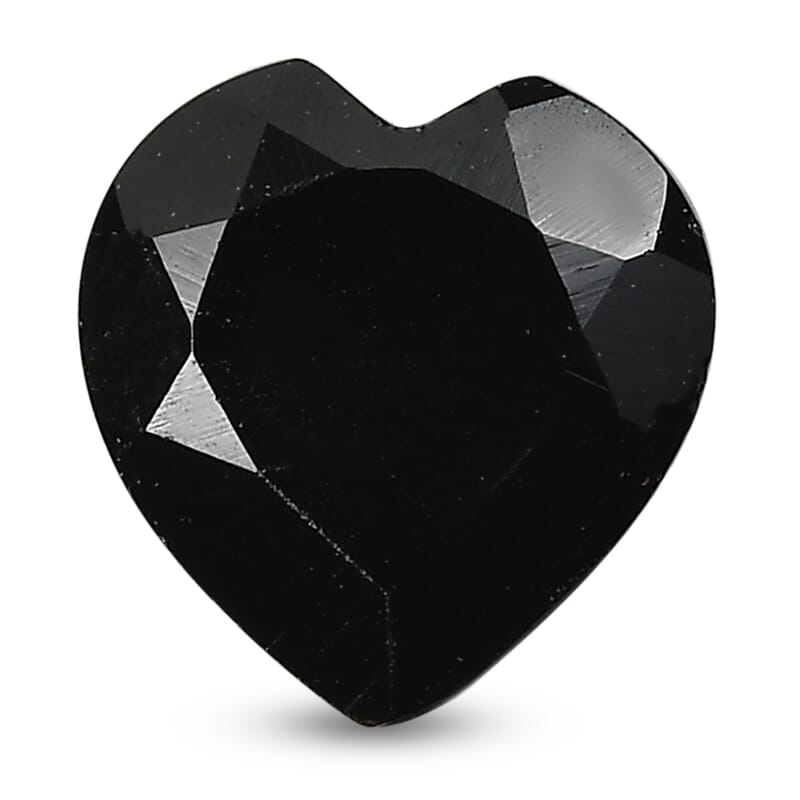 Thai Black Spinel (Heart) 0.50 ctw