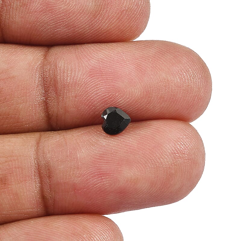 Thai Black Spinel (Hrt 5 mm) 0.50 ctw