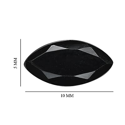 Thai Black Spinel (Mrq 10x5 mm) 1.30 ctw