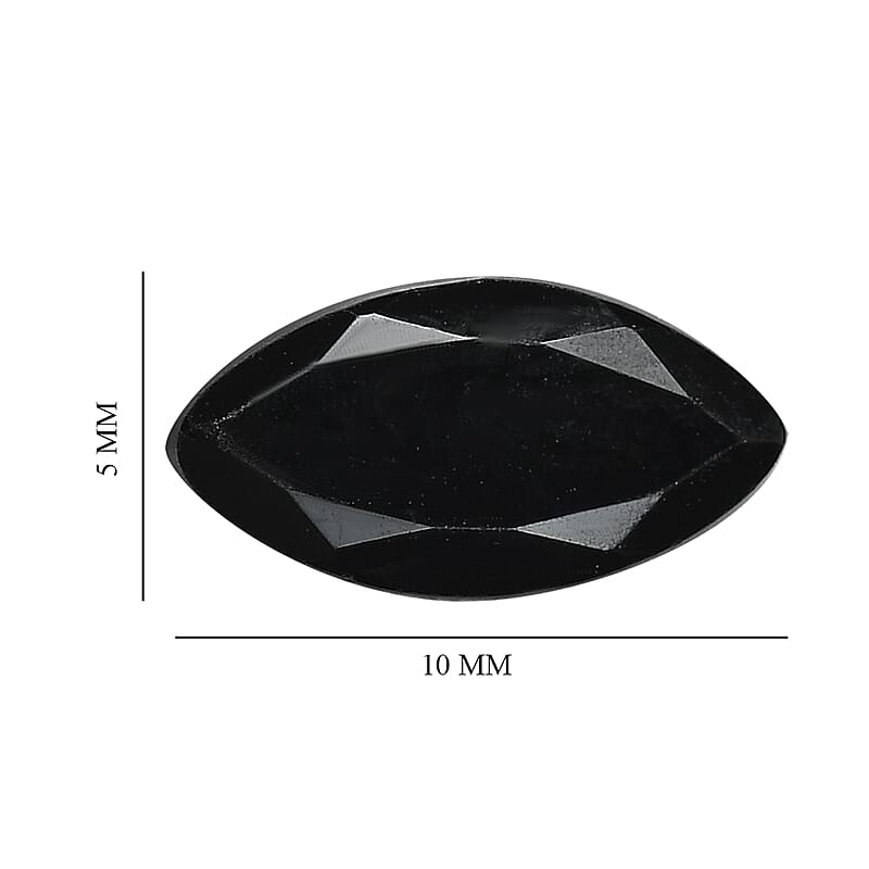 Thai Black Spinel (Mrq 10x5 mm) 1.30 ctw