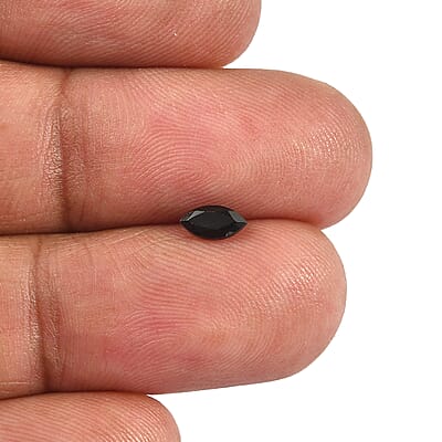 Thai Black Spinel Set of 4 (Mrq 6x3 mm) 1.25 ctw