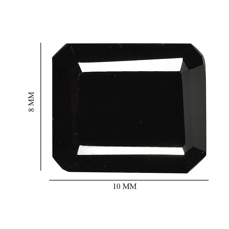 Thai Black Spinel (Oct 10x8 mm) 3.86 ctw