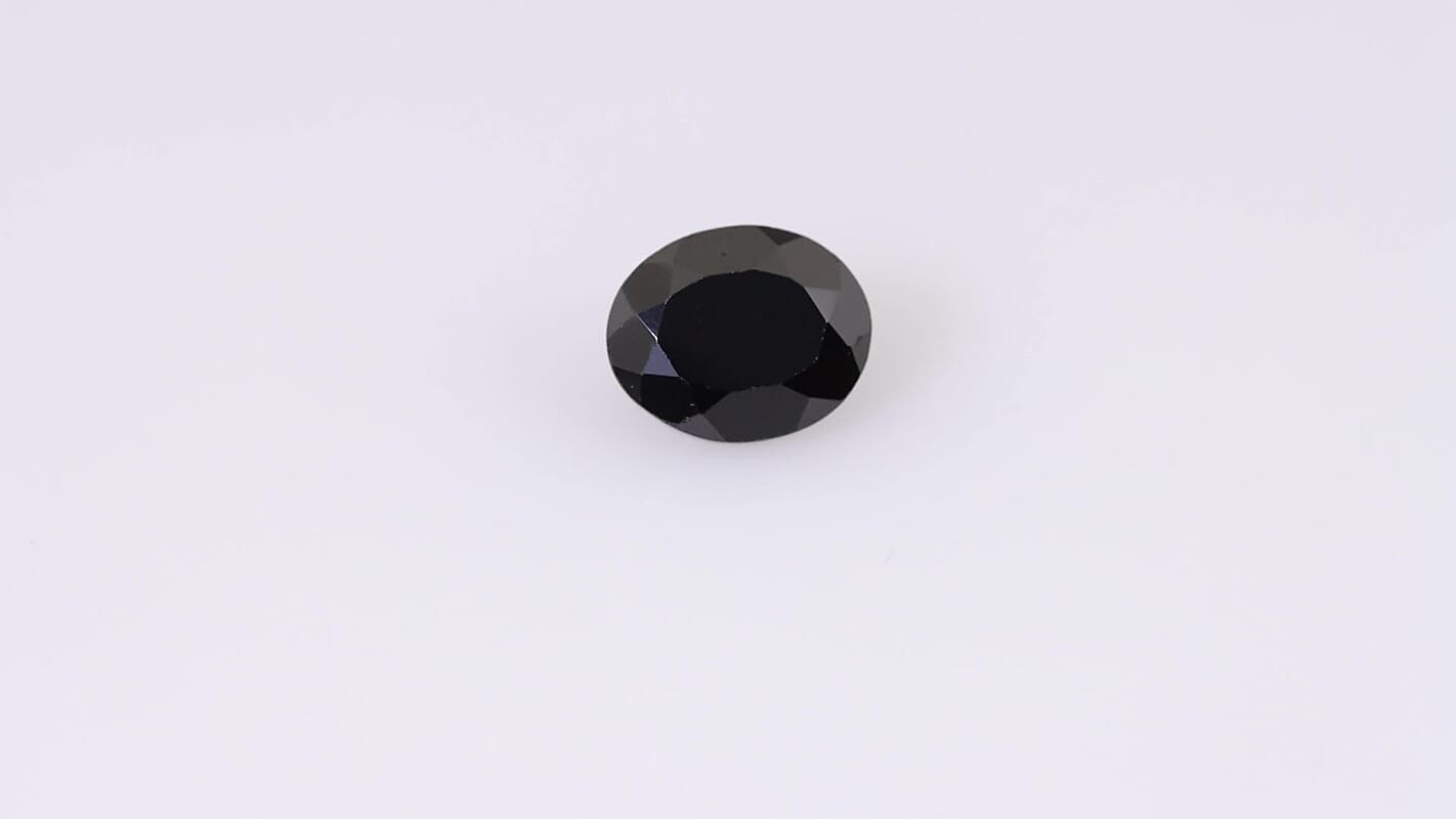 Thai Black Spinel (Ovl 10.5x8.5 mm) 3.90 ctw