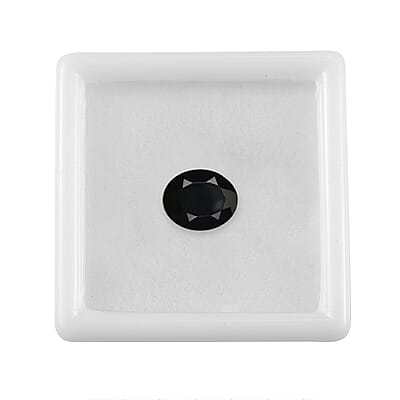 Thai Black Spinel (Ovl 10.5x8.5 mm) 3.90 ctw