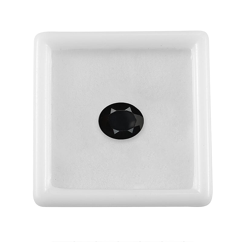 Thai Black Spinel (Ovl 10.5x8.5 mm) 3.90 ctw
