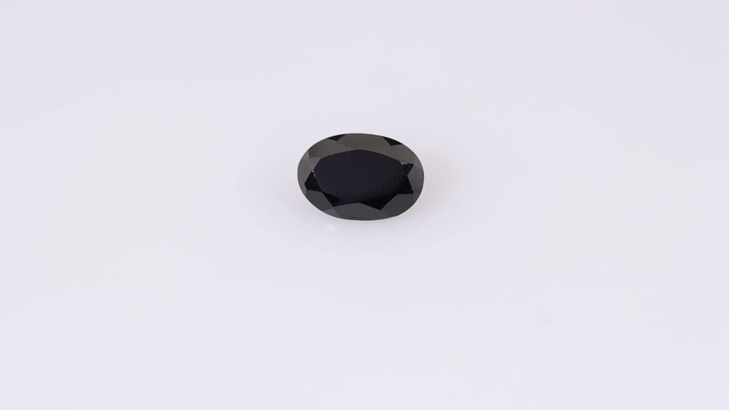 Thai Black Spinel (Ovl 10x7 mm) 2.63 ctw